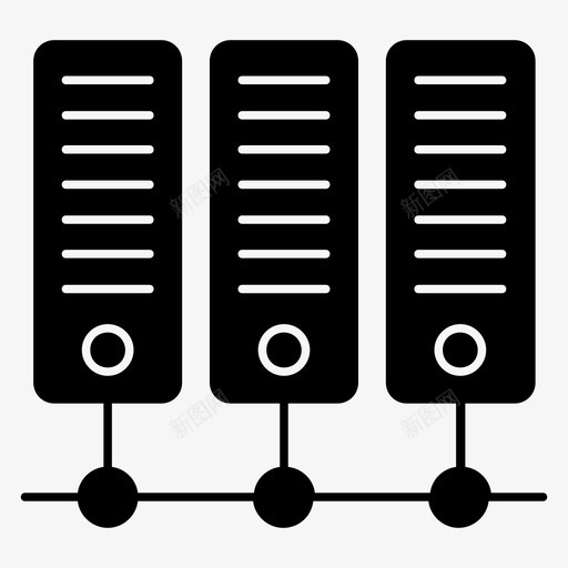 终端服务器数据服务器数据中心svg_新图网 https://ixintu.com 服务器 终端 数据 数据中心 机架 网络 通信 字形 图标