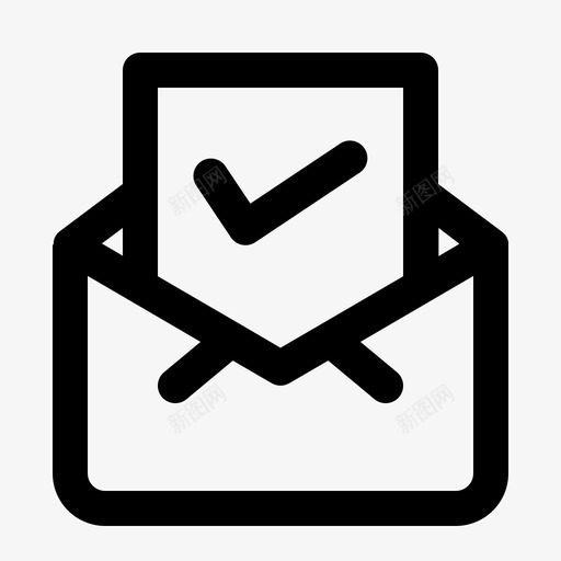 电子邮件检查接受批准svg_新图网 https://ixintu.com 电子邮件 检查 接受 批准 信封 邮件