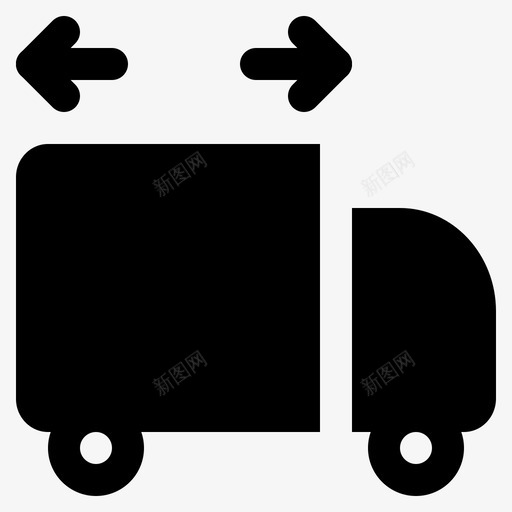 移动街道卡车导航点svg_新图网 https://ixintu.com 移动 街道 卡车 导航 点位 位置 实体