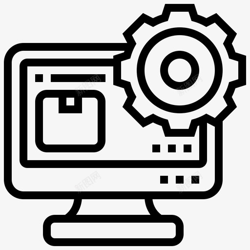 管理计算机组织svg_新图网 https://ixintu.com 管理 计算机 组织 设置 系统 行业