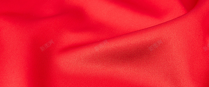 丝绸绸带红色光泽丝滑海报banner质感纹理图库3背景