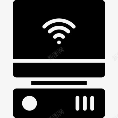 pc路由器wifi热点internet图标