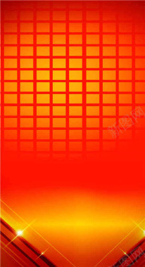 橙色方格光效科技感星空科技感星空科技感背景