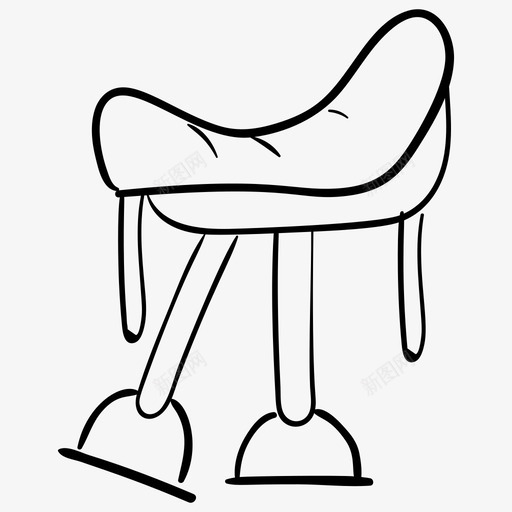 马鞍舒适椅摇椅svg_新图网 https://ixintu.com 马鞍 舒适 摇椅 座椅 运动 板球 曲棍球 滑雪 系列 图标