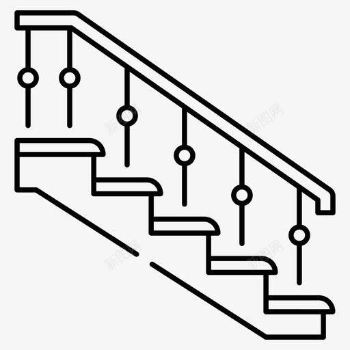 楼梯地下室楼梯室内应变svg_新图网 https://ixintu.com 楼梯 地下室 室内 应变 把手 内部 建筑 矢量 矢量图 图标