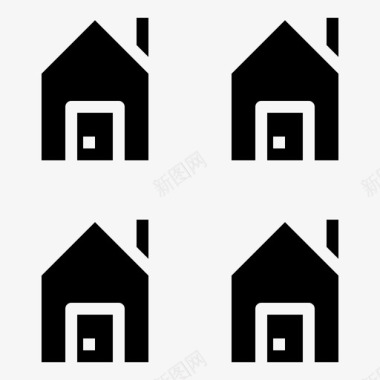 村庄出租房产4填充图标