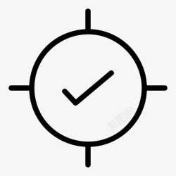 不勾选icon十字线勾选网络高清图片