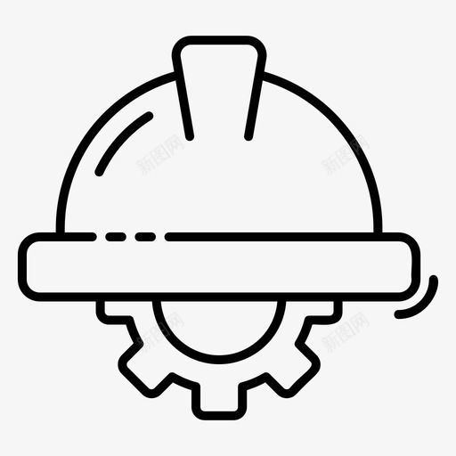 土木工程开发安全帽svg_新图网 https://ixintu.com 土木工程 开发 安全帽 机械 在建 劳动节 线图 图标