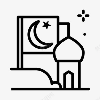 旗帜伊斯兰教1直系图标