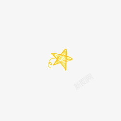 星星透明图素材