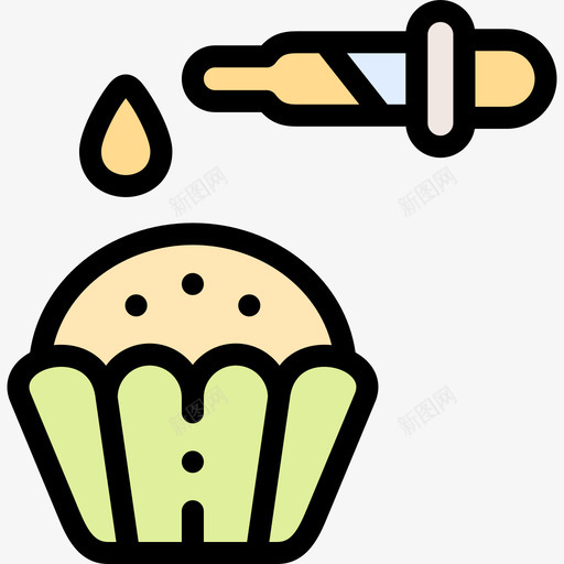 着色食品和饮料过敏1线性颜色svg_新图网 https://ixintu.com 着色 食品 饮料 过敏 线性 颜色