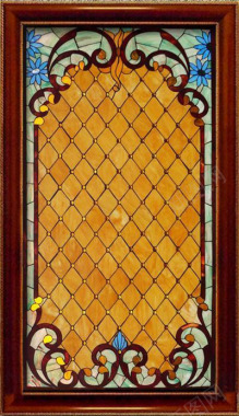 帝凡尼艺术屏风教堂彩色玻璃窗户吊顶隔断墙玄关墙tm背景