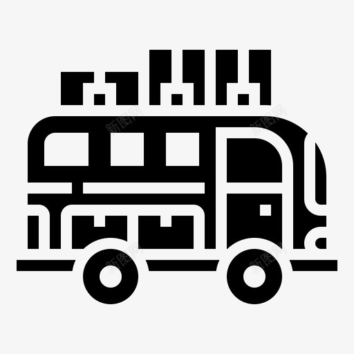 巴士巡演乐队音乐会svg_新图网 https://ixintu.com 巴士 巡演 乐队 音乐会 旅程 摇滚乐 雕文