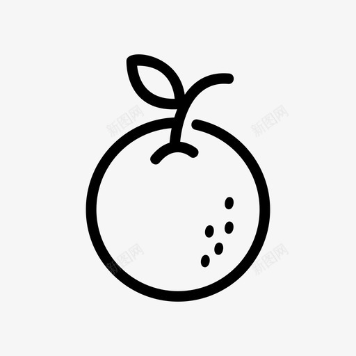 橙子食物水果svg_新图网 https://ixintu.com 橙子 食物 水果 果汁 柠檬