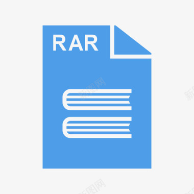 文件压缩压缩RAR图标