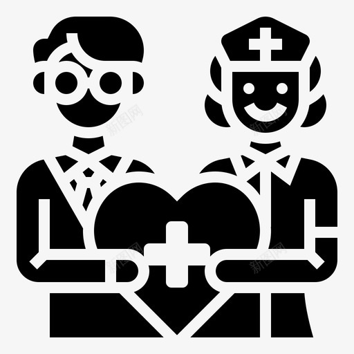 援助医疗健康服务svg_新图网 https://ixintu.com 援助 医疗 健康 服务支持 慈善