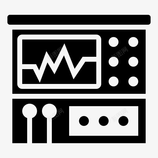 逻辑分析仪显示器机器svg_新图网 https://ixintu.com 分析仪 逻辑 显示器 机器 信号 电子 测量