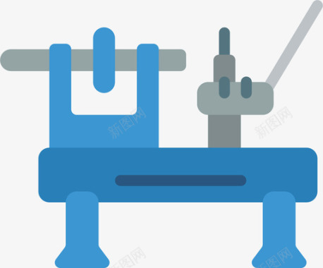 车床古董3平头图标