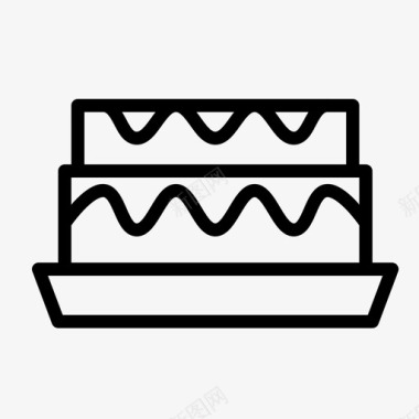 布丁蛋糕饮料图标