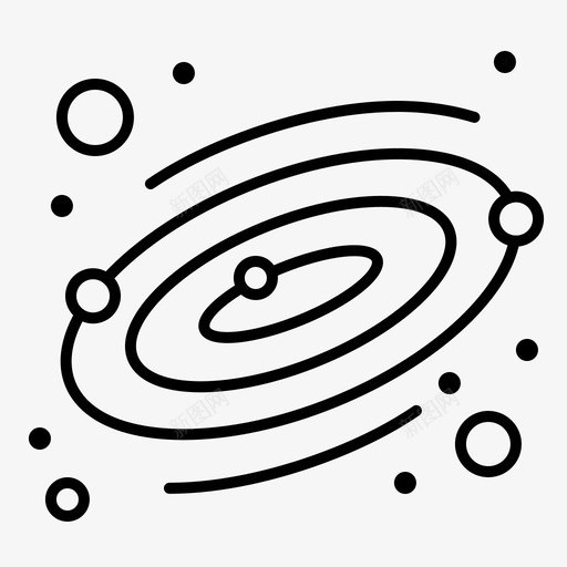 天文学行星空间svg_新图网 https://ixintu.com 空间 天文学 行星 规则