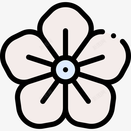 花花37线形颜色svg_新图网 https://ixintu.com 花花 线形 颜色