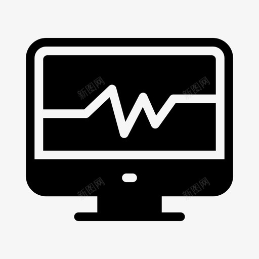 医学屏幕节拍lcd脉冲svg_新图网 https://ixintu.com 医学 屏幕 节拍 脉冲 医疗服务 字形
