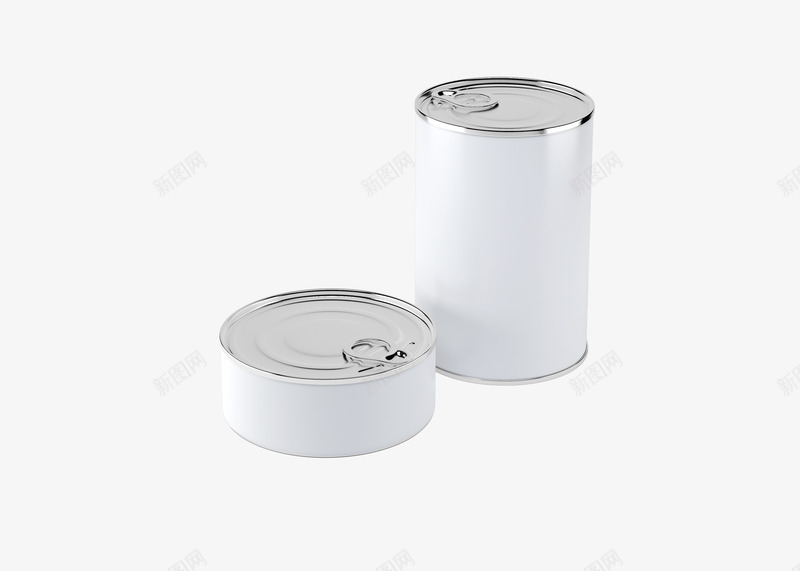 10视角圆形白铁皮罐头盒高中低尺寸样机模型PSDDpng_新图网 https://ixintu.com 视角 圆形 白铁皮 罐头 高中低 尺寸 样机 模型