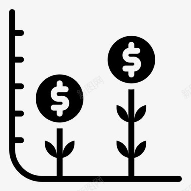 利率银行业务金融图标