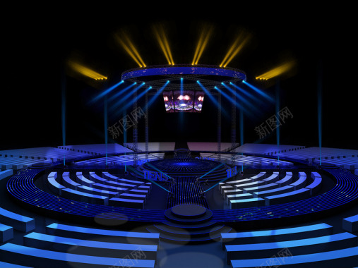 舞台设计搭建室内舞台搭建舞台搭建布置空间舞台美术巡背景