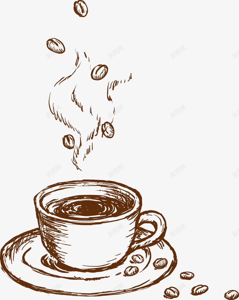 手绘美味咖啡矢量我想有个咖啡屋png免抠素材_新图网 https://ixintu.com 手绘 美味 咖啡 矢量 我想 有个 咖啡屋