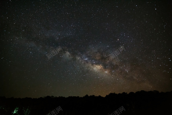 星空夜景月亮天空星星摄影后期照片修图溶图滤色PSD摄影图片