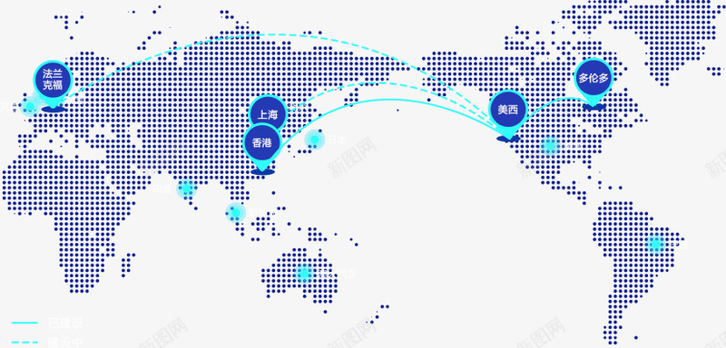 硅谷数据中心重磅开服世界地图png免抠素材_新图网 https://ixintu.com 世界地图 硅谷 数据中心 重磅 开服