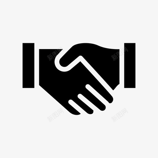交易承诺握手svg_新图网 https://ixintu.com 交易 承诺 握手 会议 合作伙伴 关系 项目管理 符号