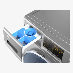 8公斤海尔G80758BX12S8公斤海尔水晶滚筒洗衣机高清图片