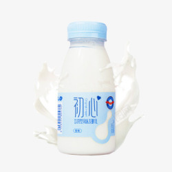 新希望初心酸奶酸牛奶245g12瓶原味日式炭烧风味素材