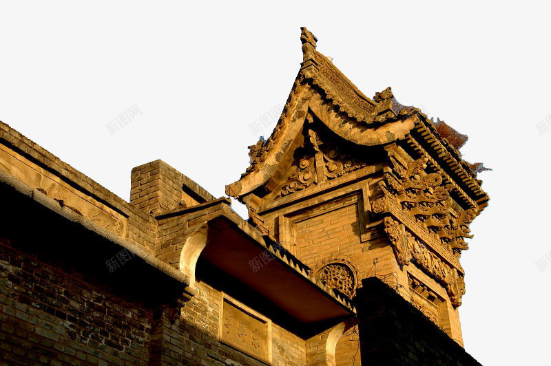 中国风古建筑屋顶png免抠素材_新图网 https://ixintu.com 中国 国风 古建筑 屋顶
