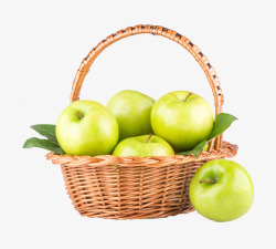篮子苹果素材