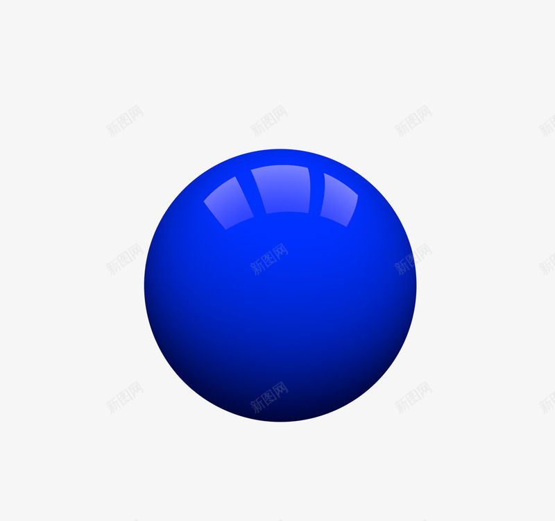 c4d圆球反光立体球蓝色png免抠素材_新图网 https://ixintu.com 圆球 反光 立体 蓝色