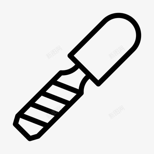 泥刀建筑砖石svg_新图网 https://ixintu.com 工具 建筑 施工 泥刀 砌墙刀 砖刀 砖石 砖石工 符号