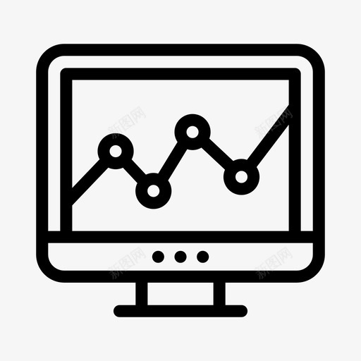 在线分析屏幕图表搜索引擎优化svg_新图网 https://ixintu.com 在线 分析 屏幕 图表 搜索引擎 优化 网页 数字 营销 字形