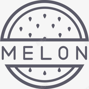 西瓜melon图标