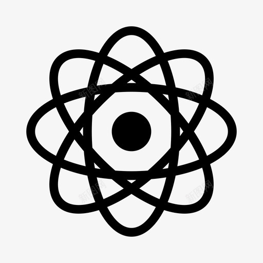 科学原子电子分子svg_新图网 https://ixintu.com 科学 原子 电子 分子 中子 科学技术 字形