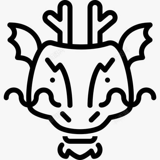 龙动物中国svg_新图网 https://ixintu.com 十二生肖 龙动物 动物 中国文化 新年 中国