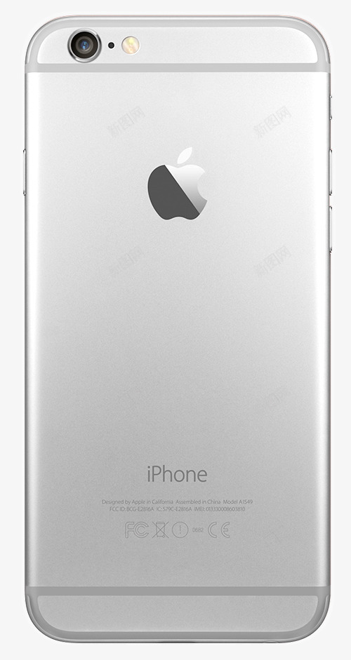 苹果6背面灰色苹果png免抠素材_新图网 https://ixintu.com 苹果 背面 灰色
