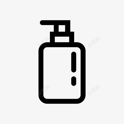 肥皂清洁健康svg_新图网 https://ixintu.com 肥皂 清洁 健康 洗发水 分配器 洗涤