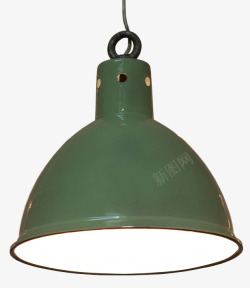 吊灯灯绿色搪瓷设计灯泡光照明老室内设计发光装饰气氛素材