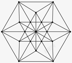 00198星空星座宇宙天文星空多边形几何图形图案1素材