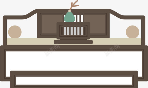 罗汉床svg_新图网 https://ixintu.com 罗汉