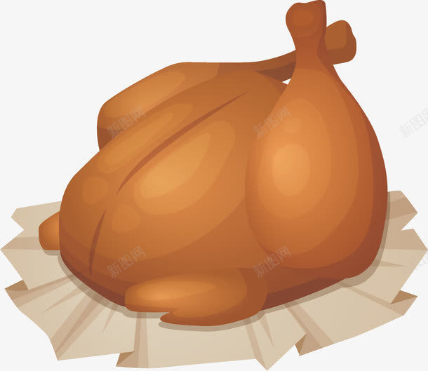 烧鸡食物烧鸡卡通jpg设计背景_新图网 https://ixintu.com 烧鸡 食物 卡通 通吃