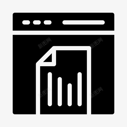 网络浏览器报告互联网工作表svg_新图网 https://ixintu.com 网络 浏览器 报告 互联网 工作 作表 网页 搜索引擎 优化 市场营销 字形
